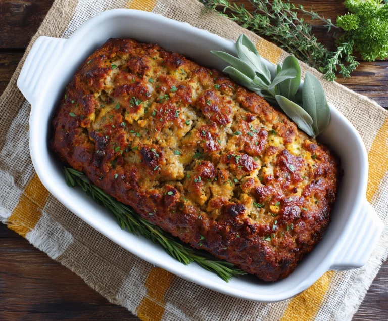 Meatloaf With Stove Top Stuffing