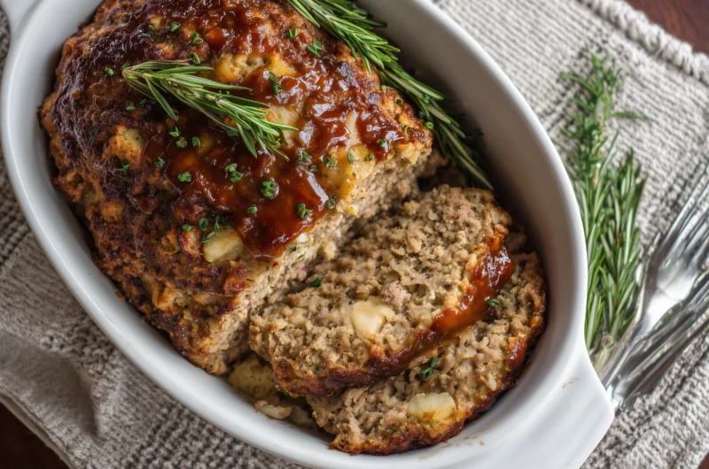 Easy Meatloaf with Stove Top Stuffing Recipe