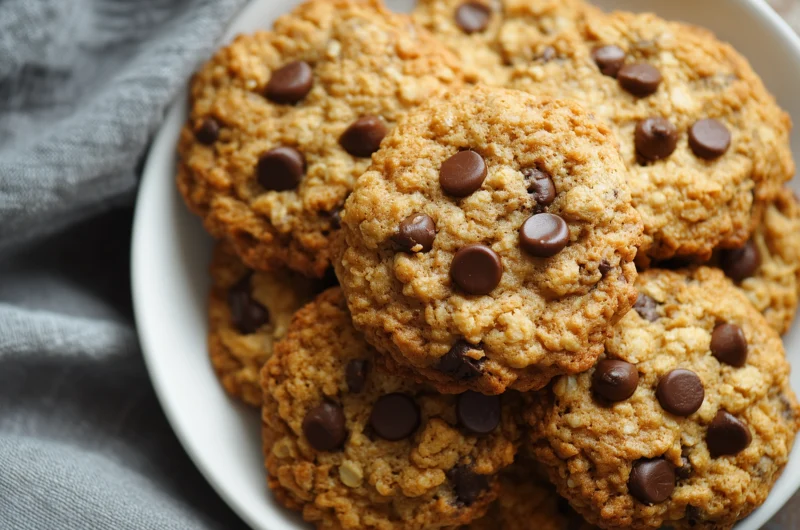 Bakery Perfect Oatmeal Chocolate Chip Cookies