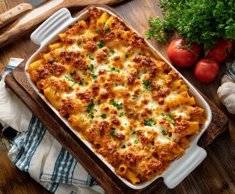 Restaurant Style Baked Ziti Recipe