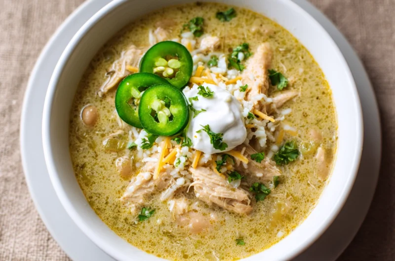 Simple White Chicken Chili Recipe Made from Scratch