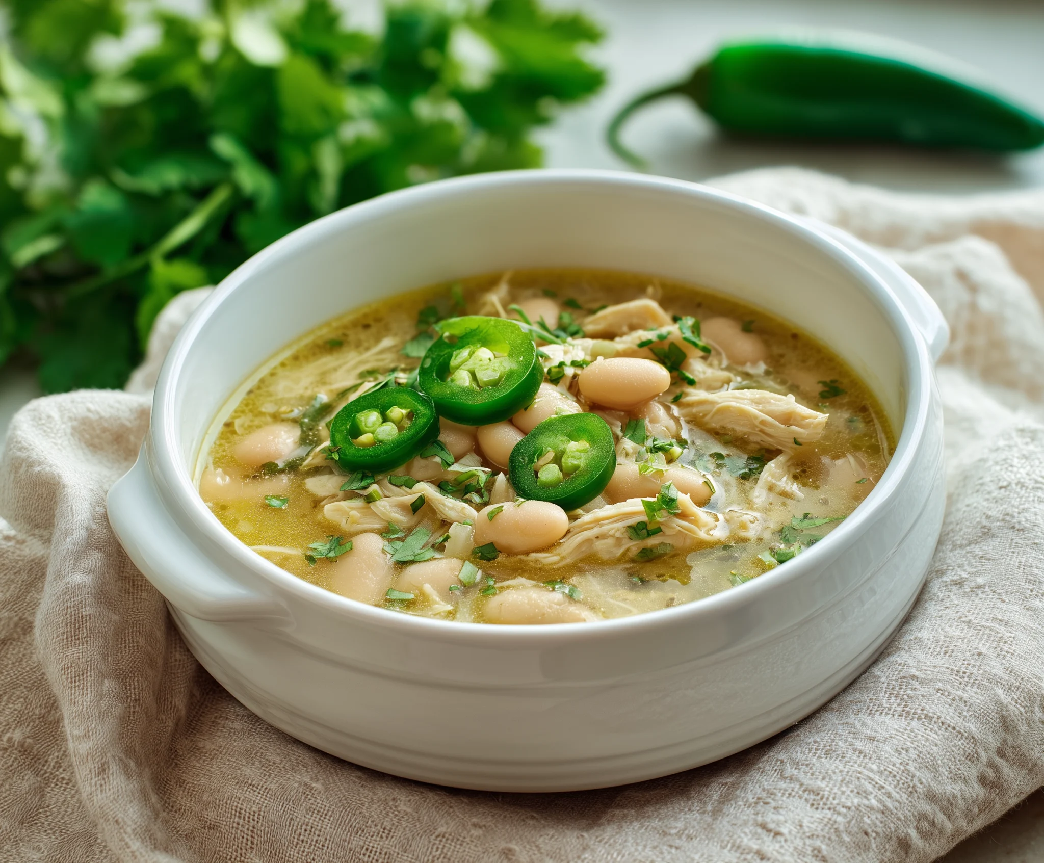 White Chicken Chili Slow Cooker