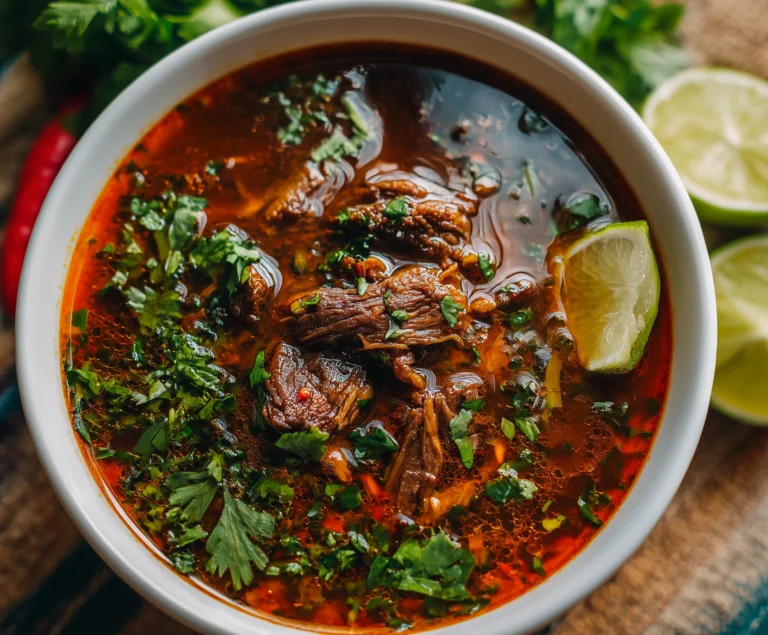 Authentic Birria Soup