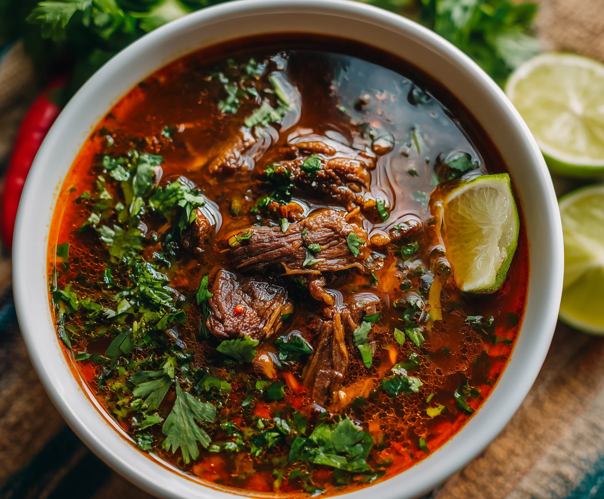 Authentic Birria Soup