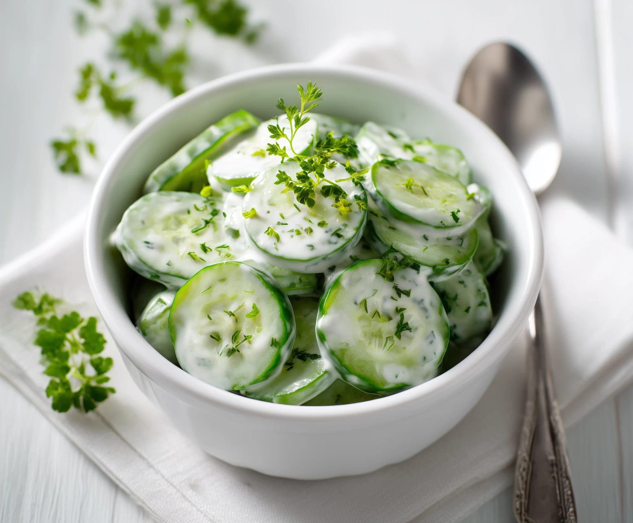 Creamy Cucumber Salad