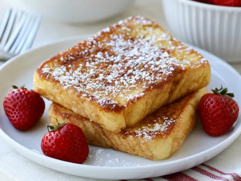 Cinnamon French Toast Worth Waking Up For