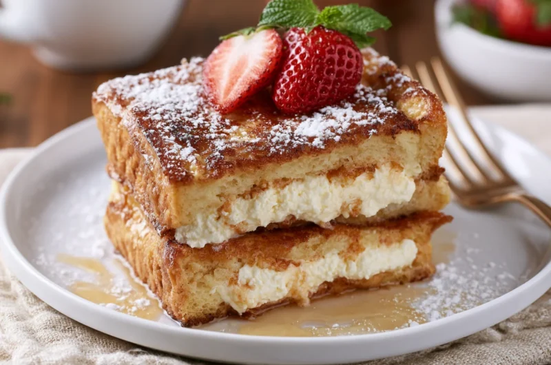 Cream Cheese Stuffed French Toast You'll Crave Again