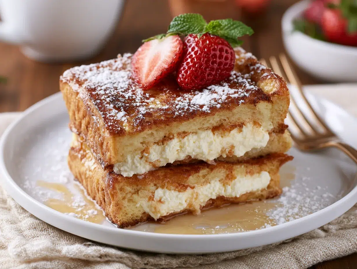 Cream Cheese Stuffed French Toast You'll Crave Again
