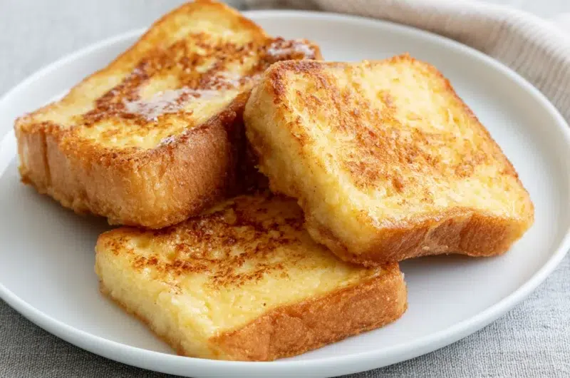 French Bread French Toast with Bakery Style Flavor