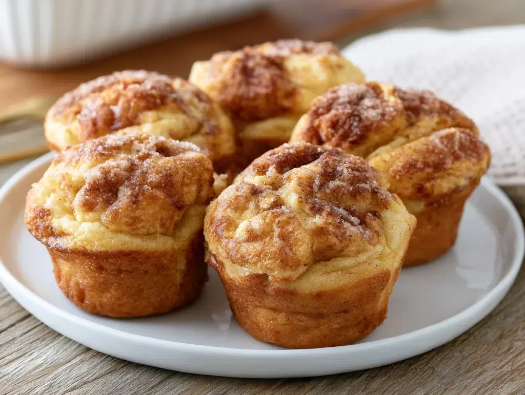 French Toast Muffins with a Sweet Cinnamon Twist