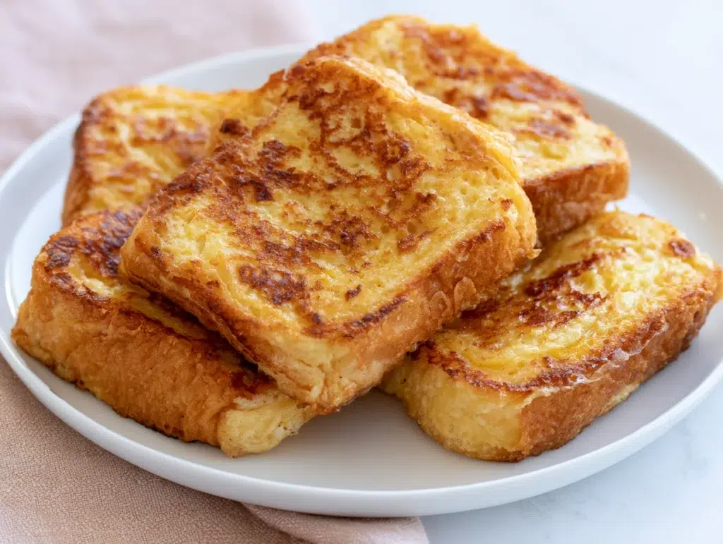 Golden Stovetop French Toast with Crispy Edges