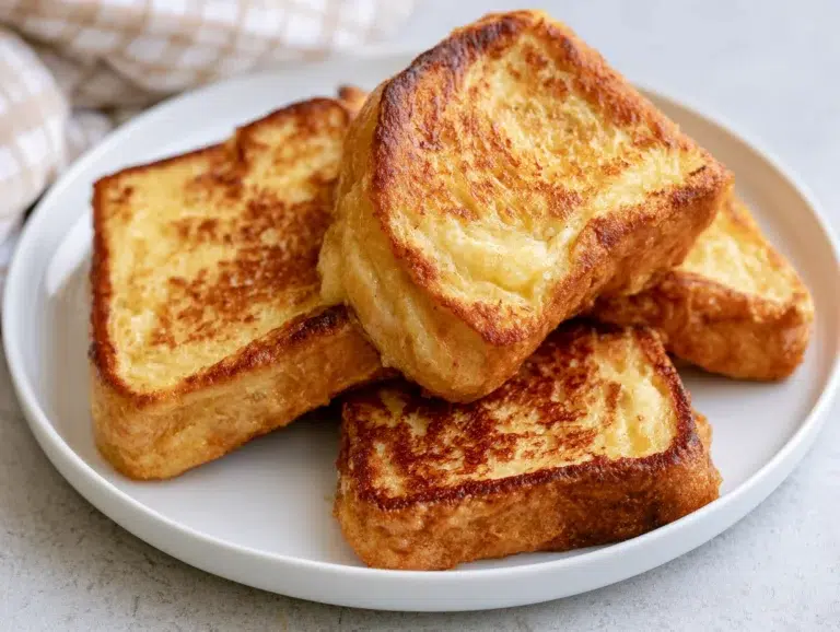 Golden Stovetop French Toast with Crispy Edges