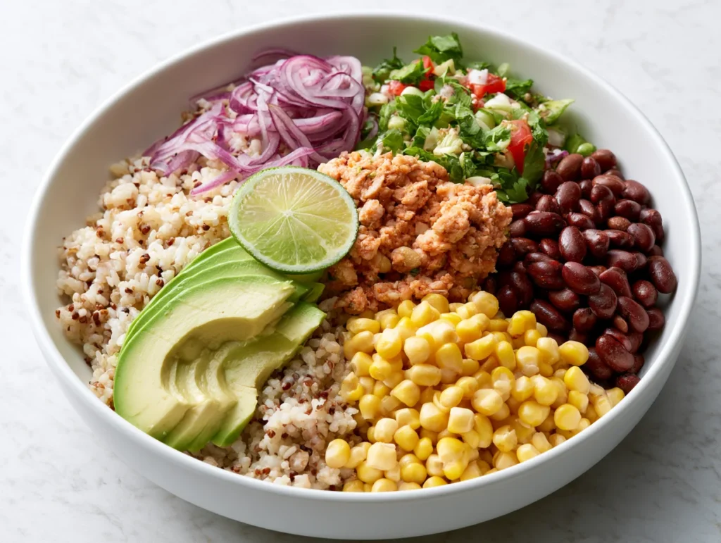 High Protein Mexican Bowl Packed with Flavor