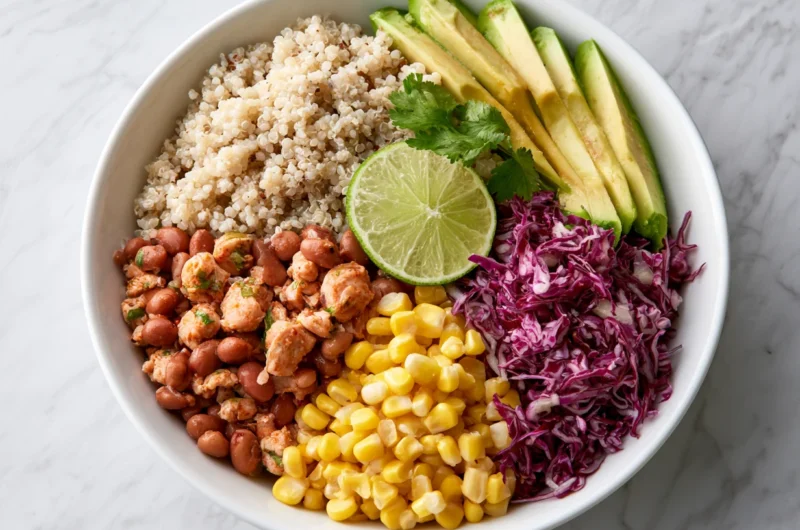 High Protein Mexican Bowl Packed with Flavor