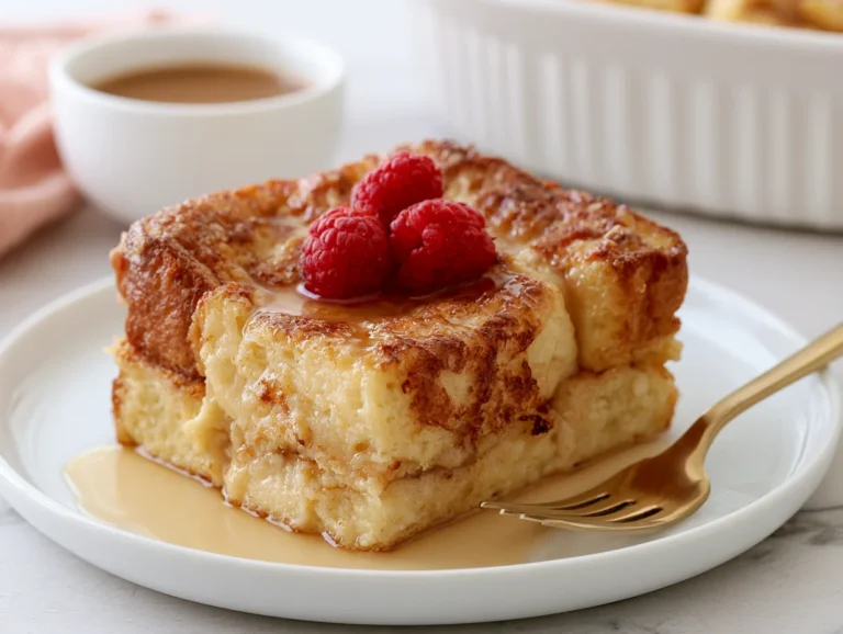 Homemade French Toast Casserole for Busy Mornings