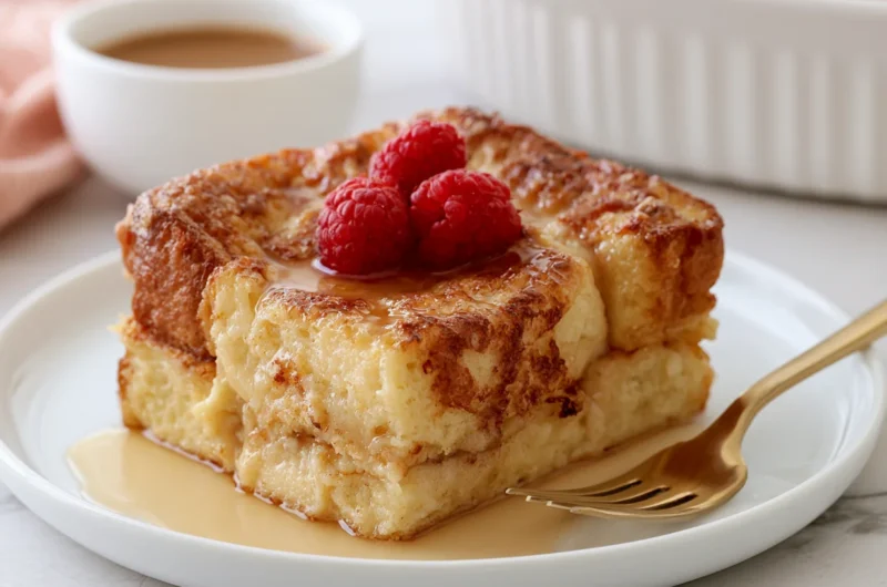 Homemade French Toast Casserole for Busy Mornings